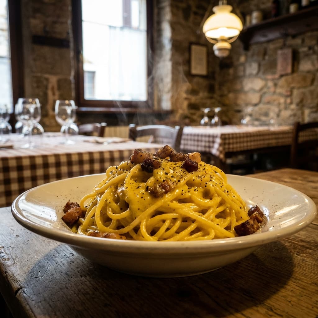 Pasta romana auténtica